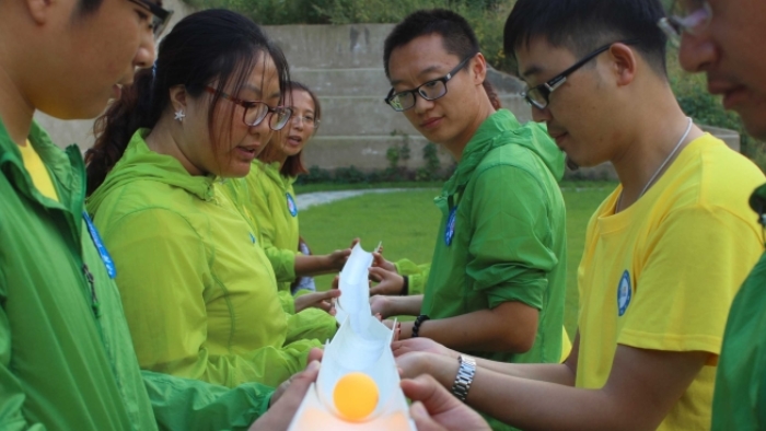 拓展训练|兵心军训基地经典拓展